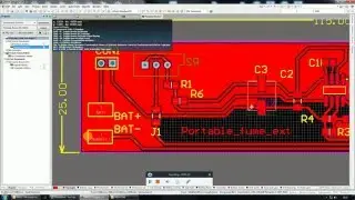 Altium tutorial 12-How to measure distance between components,place dimensions on PCB