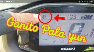 Suzuki burgman street ex 2024 change oil indicator paano ba Alisin at I reset