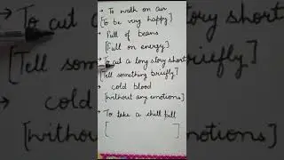 Improve your English by learning new phrases/Learning English/Idioms and phrases #spokenenglish