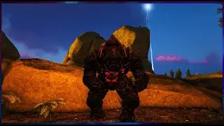Ark Elemental Day #13 Taming a Rock Elemental to evolve it into a Fire Elemental Siege Golem