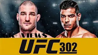 UFC:302 Sean Strickland Vs paulo costa Full Fight Highlights |HD|