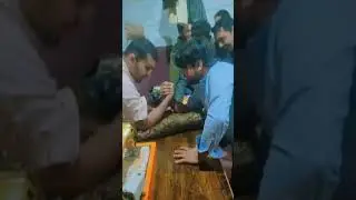 Arm Wrestling a Pashtun in Pakistan