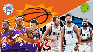 SUNS vs MAVS NBA2K25 on ANDROID