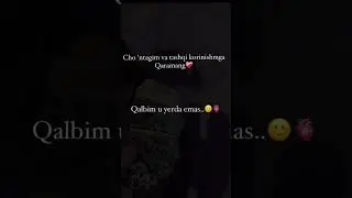 Choʻntagim va tashqi koʻrishimga qaramang ❤️
