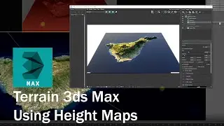 Create Any Terrain In The World Using Height Maps In 3DS MAX