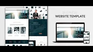Responsive Business Website Design Using HTML and CSS