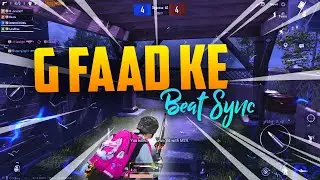 PUBGM BEST BEAT SYNC EVER | INSPIRED BY @Siddha Gaming | G FAAD KE | ZENETT |