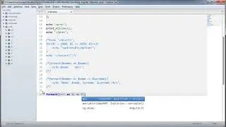 Цикл foreach в PHP