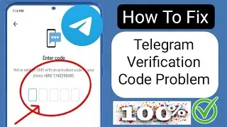 How to fix telegram verification code problem solve | Telegram Code Not Showing