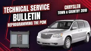Autel J2534 2010 Chrysler Town and Country PCM  Reprogramming Technical Service Bulletin