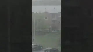 Very Scary Thunderstorm! #shorts #thunderstorm #scary
