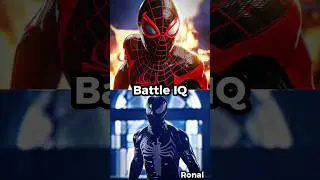 Miles Morales vs Symbiote Peter Parker