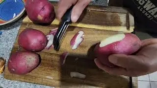 Chick peas with potatoes