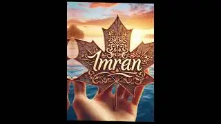 Imran  Name video| Viral 3D Wings Name Video Editing | Name image | girls and boy name image Creator