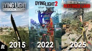 Dying Light vs Dying Light 2 Reloaded vs Dying Light The Beast Restored Land – Physics and Gameplay