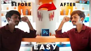 Photoshop CC Tutorial : Indoor Portrait Editing New 