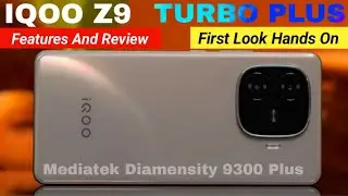 Iqoo Z9 Turbo Plus With Mediatek Diamensity 9300 plus Processor | Features And Review ⚡⚡