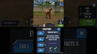NEW RED ATROCIRAPTOR ALL EVOLUTION | Jurassic World The Game