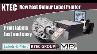Colour Label Printer - Water Proof Inks - Labels-U-Print ® - KTEC GROUP UK