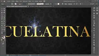 How to create gold text in Illustrator