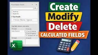 Excel PivotTable Calculated Fields Explained: Create, Modify & Delete Step‑by‑Step