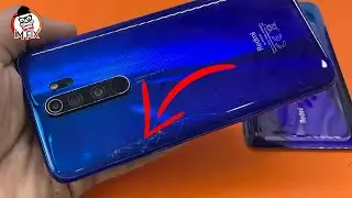 Red mi Note 8 Pro Back Glass Replacement /Back Glass Change