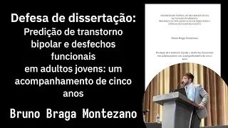 Defesa de dissertação de mestrado — Bruno Braga Montezano