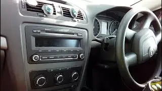 Skoda Octavia 2005 -2013 how to remove 'Swing' radio, simple guide