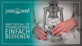 ✨Bedienung und Inbetriebnahme deiner Feuerhand Sturmlaterne Baby Special 276✨