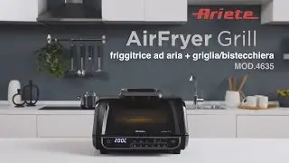 Air Fryer Grill - Friggitrice ad aria + Griglia - Ariete 4635
