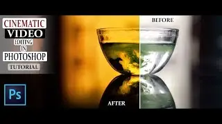 HOW TO EDIT MOVIE-LIKE  VIDEO IN  PHOTOSHOP CC 2017   [  TUTORIAL  ]
