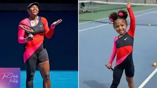 15 Times Serena Williams And Olympia Matched Outfits | TheCelebrity Reality