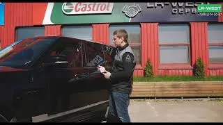 Обзор в деталях OnGlass на РенджРовер   Разрешенная тонировка (г.Москва  LR-West)