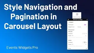 Event Layouts - Carousel Layout (Part 2) || Events Widgets Pro for Elementor & The Event Calendar