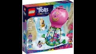 Обзор Lego Trolls World Tour 41252 Путешествие Розочки на воздушном шаре