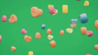 Fall in Love Green Screen Overlay