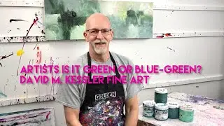 Artists, is it Green or Blue-Green?