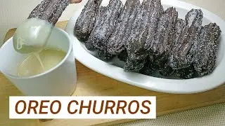 NO BAKE CHURROS | HOW TO MAKE OREO CHURROS AT HOME