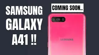Samsung Galaxy A41: First impression!!