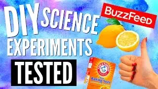 BuzzFeed DIYs TESTED! Science Experiments You NEED To Try!