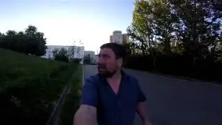 Катаюсь на электро самокате в парке Москвы!