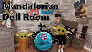 Mandalorian Themed Barbie Bedroom | Plus Opening Disney Mini Brands