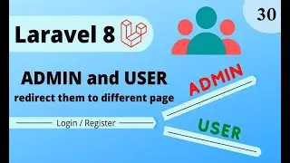 PHP laravel 8 #051authentication profile & controller & many to many