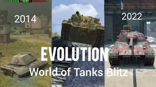 Еволюція World of Tanks Blitz 😱 Evolution WOTB.