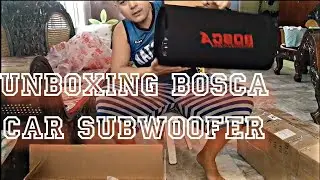 Unboxing Bosca Car Subwoofer
