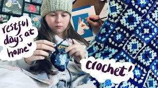 Crocheting Granny Squares Alllll Day, Running A 10k & How I've Been Feeling About Art