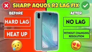 Sharp Aquos R2 Lag Fix 😍| Lag fix 2023🔥| R2 Pubg Test 2023