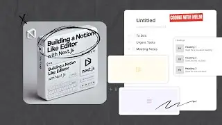 [Live Code Stream] | Building a Notion Like Editor With NextJs and Tailwind