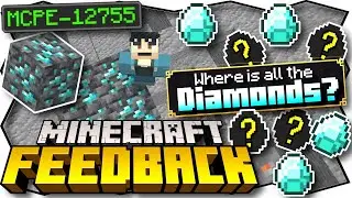 Minecraft Bedrock - WHERE ARE THE DIAMONDS ?  ✅1.17 ✅ 🐛  BugLog 