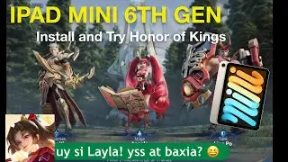honor of kings sa ipad mini 6